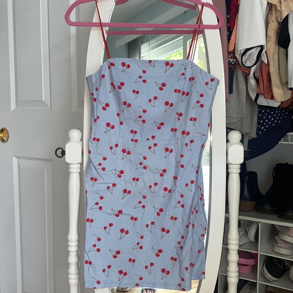 Urban outfitters cherry dress NWT